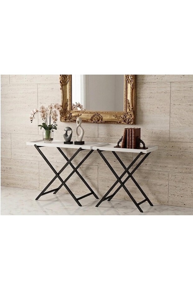 rectangular serving table - 1