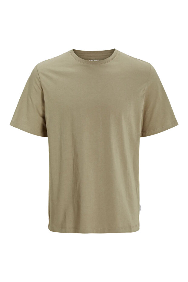 JJEORGANIC BASIC TEE SS O-NECK NOOS CORIANDER GREEN - 3