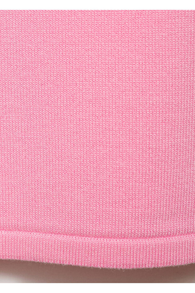 Schlanker Strickpullover mit kurzen Ärmeln - 5
