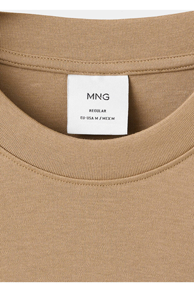 Medium weight regular fit tişört - 5
