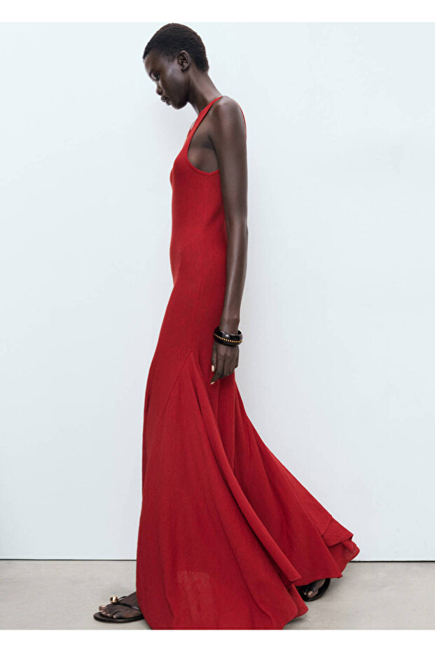Skirt Asymmetrical Knitwear Dress
