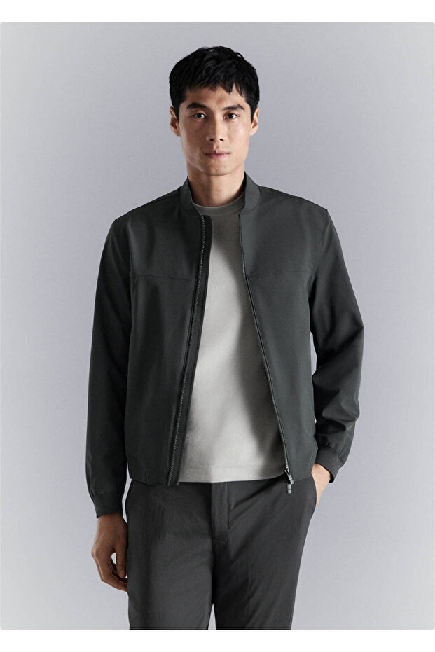 Water repellent bomber ceket - 1
