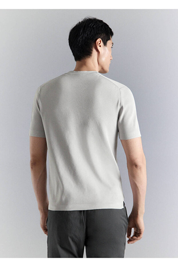 Comfort stretch triko tişört - 4
