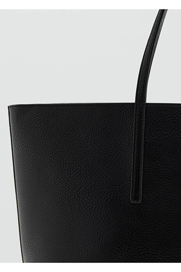 Çift saplı shopper çanta - 5