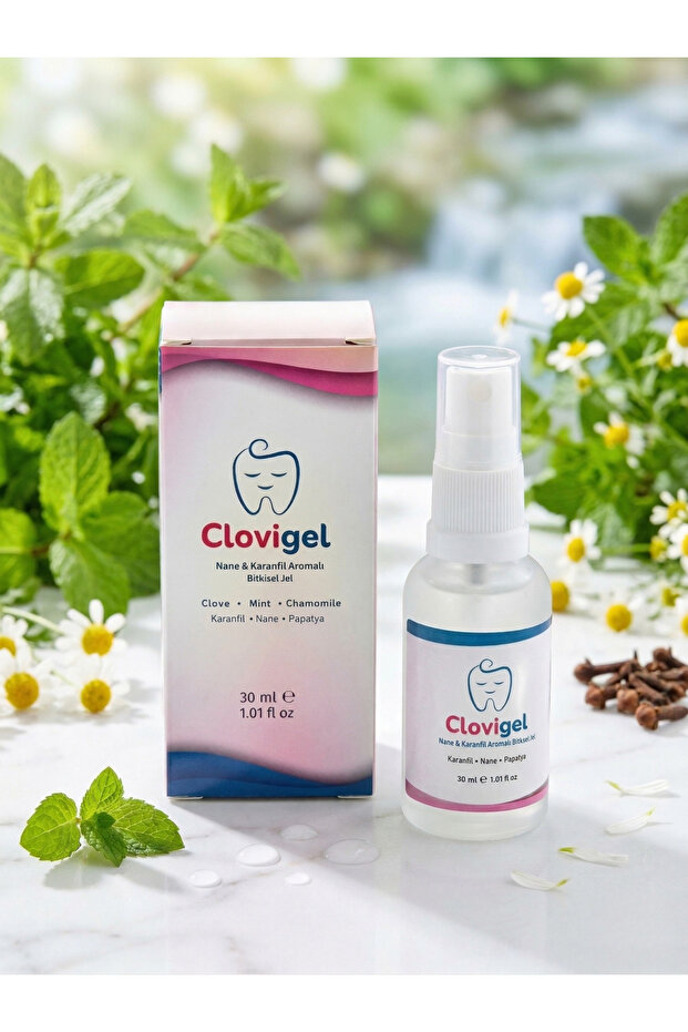 Bebek Diş Çıkarma Jeli - Ağız ve Diş Eti Masaj Jeli Nane ve Karanfil Aromalı - 1