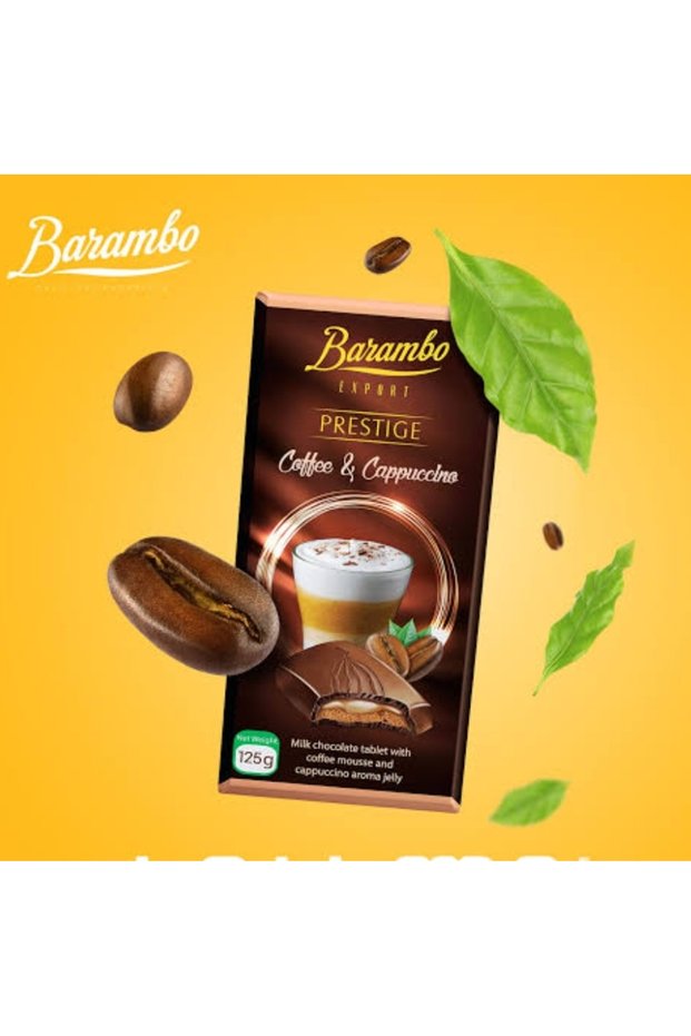 Kahvemiz Barambo Coffe ve Cappuccino Milk Chocolate 125g - Fiyatı ...