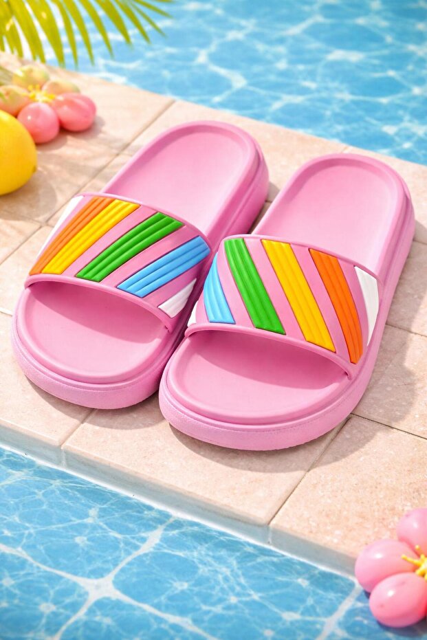 Plastic Beach Slippers