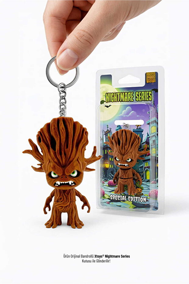 Dark Forest Spirit Keychain Tree Figure Backpack Accessory |   Knotz