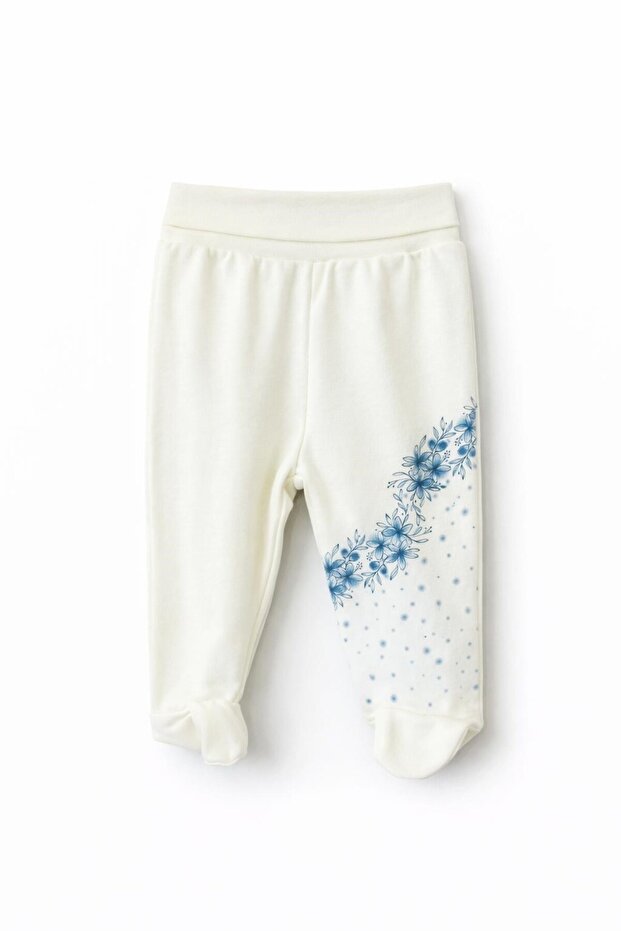 Baby Girl Prety Happy Pants with Booties Gk2315