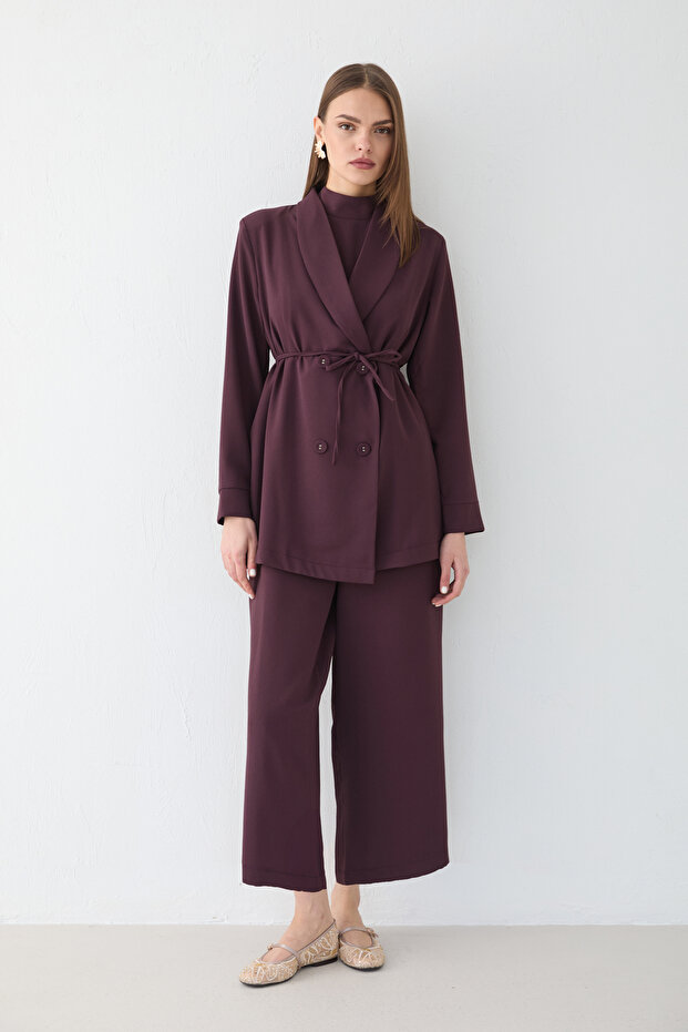Crepe Jacketed Jumpsuit 32-2612