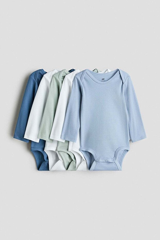 5-pack bodysuits - 1