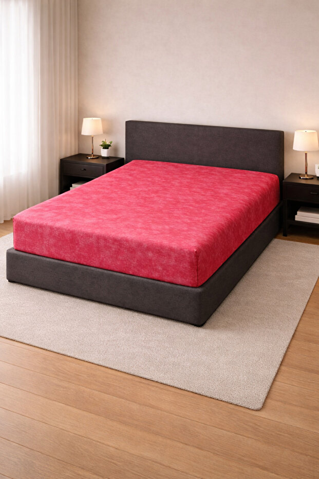 Almira Cotton Double 220 X 240 cm Non-Elastic Flat Sheet