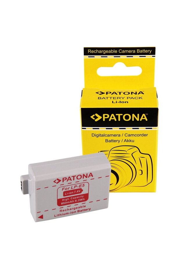 Battery for CANON LP-E5 LPE5 EOS-450D EOS 450D EOS450D EOS1000-1012