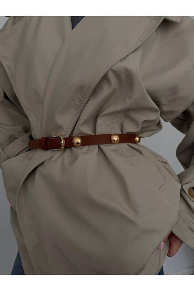 Women's Gold Detailed Belt