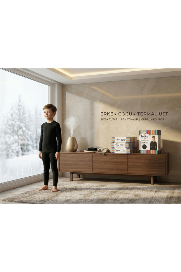 Boy's Thermal Long Sleeve Body Underwear