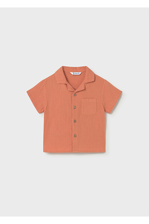 Baby Boy Bamboo Short Sleeve Shirt 1113