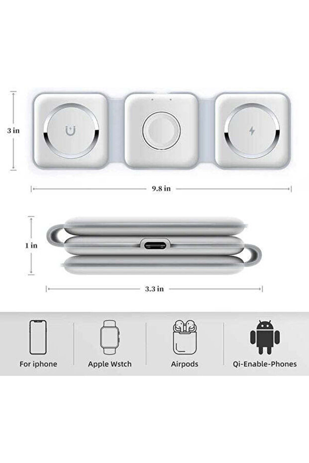 3-in-1 Wireless Charging Pad