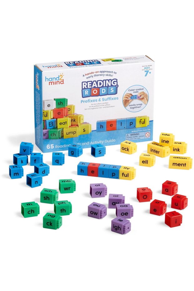Cuburi Reading Rods® - Prefixe & sufixe