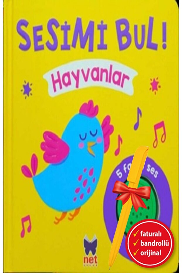 Alfa Kalem+Sesimi Bul - Hayvanlar (Ömer Canbir) New Book Net Child