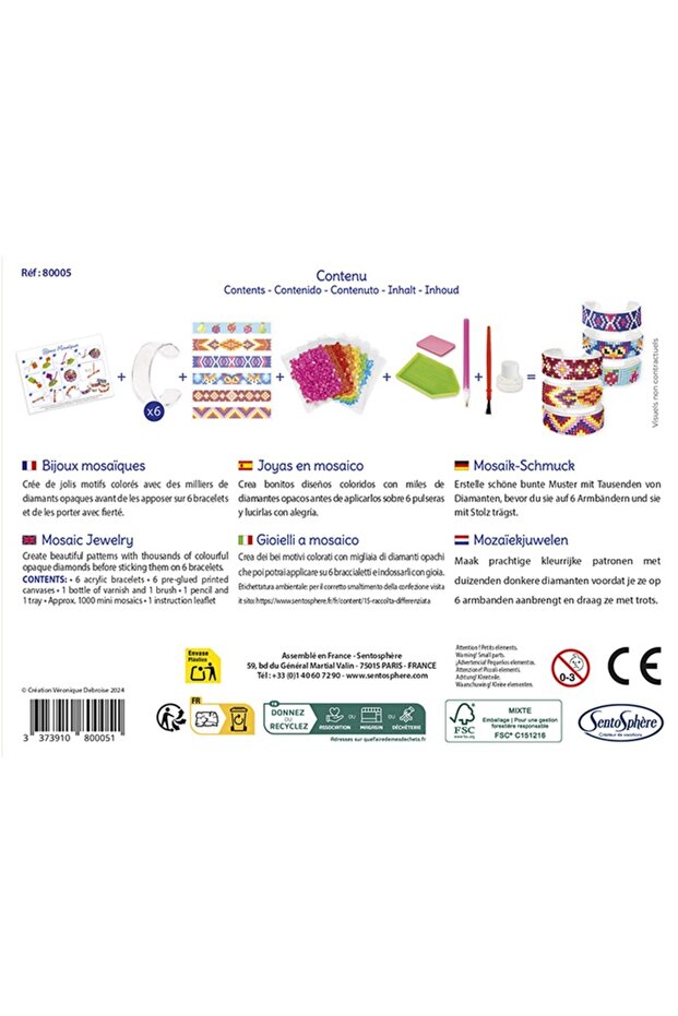 Kit Creativ Diy - Bratari Diamante Mozaic - - 3