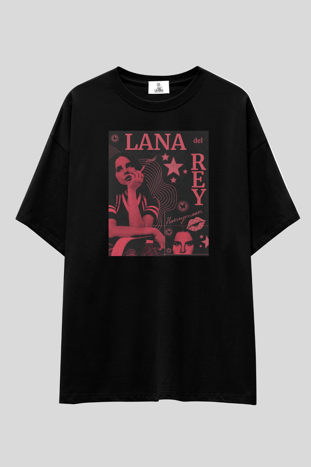 Lana Del Rey T-Shirt | Unisex 100% Cotton Printed Custom Design Tee | Aesthetic Vintage Style