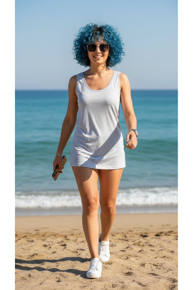 Women's Cotton 3-Piece Athlete & T-Shirt Set in Black, White, and Gray Color Combination, Versatile for Multiple Uses