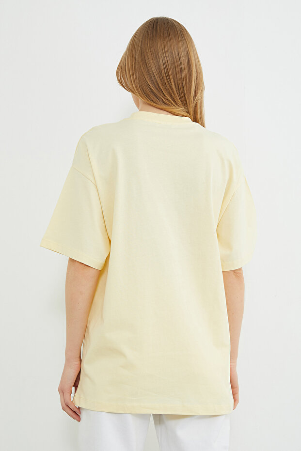 Μπλουζάκι Basic Crew Neck Oversize - 8