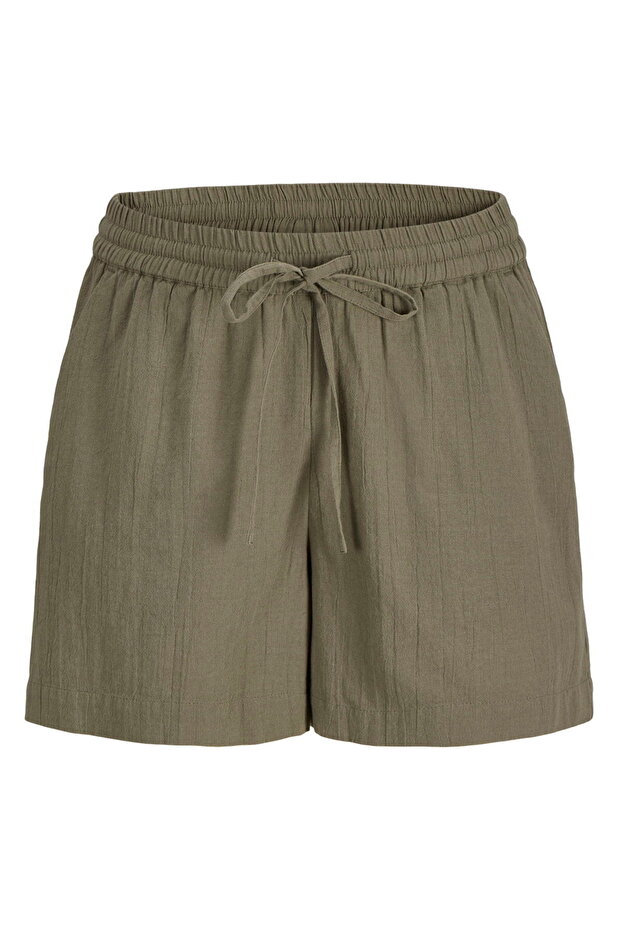 Women's Loose Fit Baglama Detailed Sort - Kia