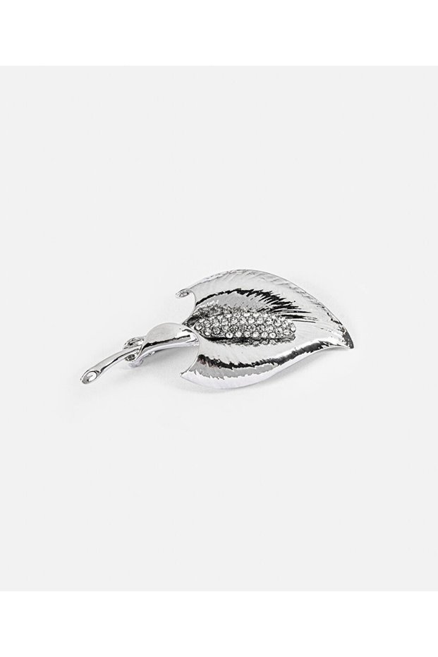 Strass taşlı broş