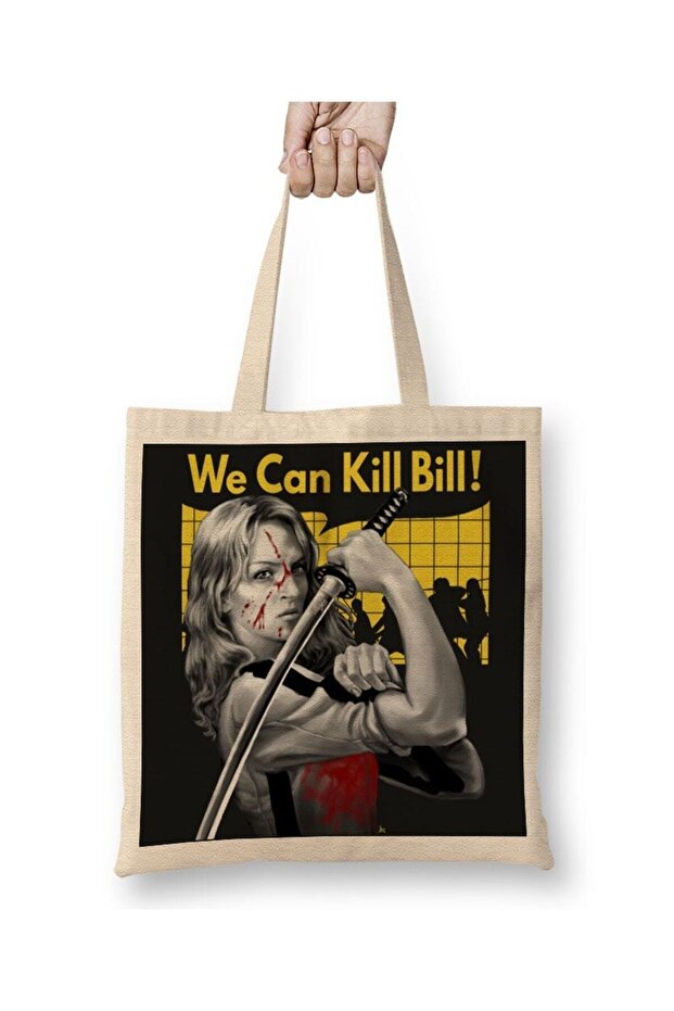 We Can Kill Bill Cloth Bag Long Handle