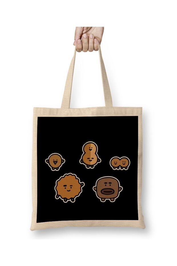 حقيبة Bts Bt21 كرانشي سكواد بمقبض طويل