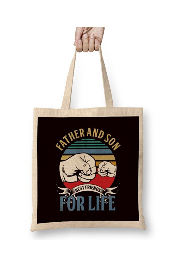 حقيبة يد طويلة من Father Son Papa Daddy Husband Stepdad Father's Day