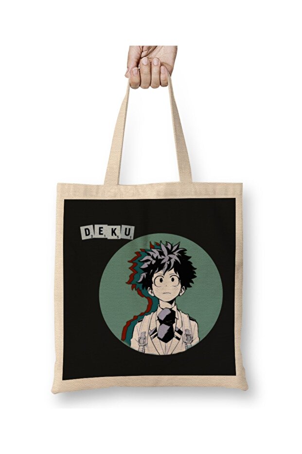 My Hero Academia Deku Midoriya izuku Aka Deku Tote Bag Long Handle