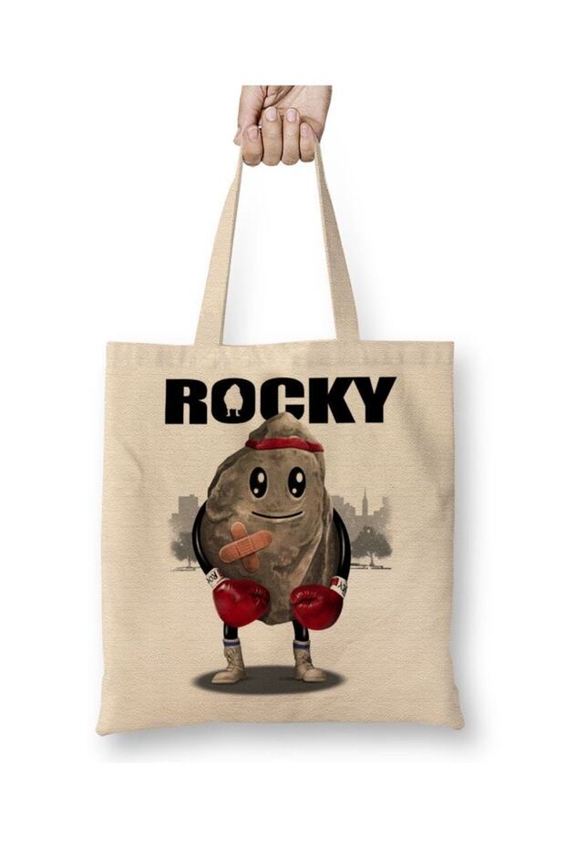 Rocky Boxing Tote Bag Long Handle