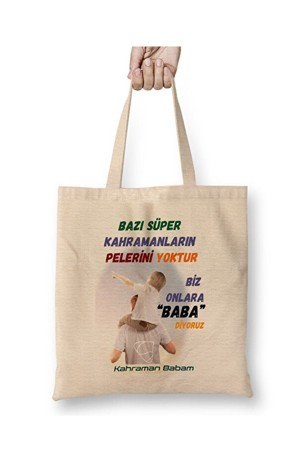 Father's Day Gift for Dad 07 Cloth Bag Long Handle