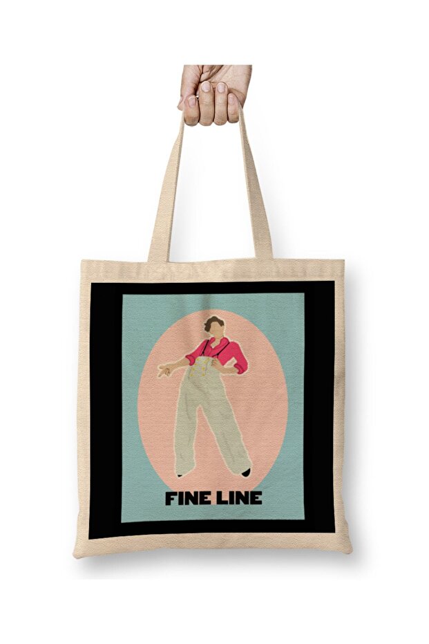 Fine Line Harry Styles 08 Tote Bag Long Handle