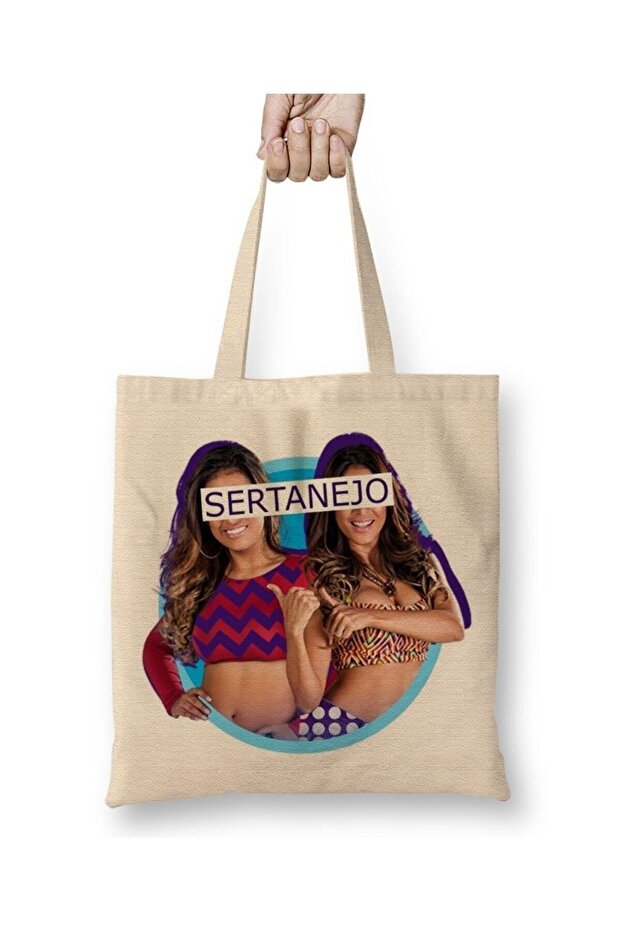 حقيبة يد Coleguinhas Sertanejo بمقبض طويل