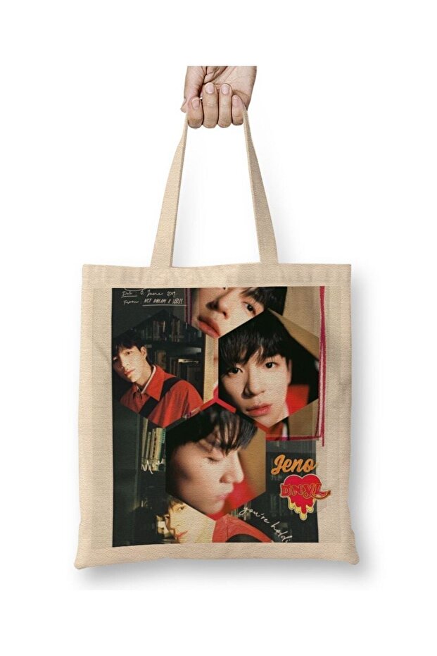 Nct Dream Jeno Dnyl Cloth Bag Long Handle