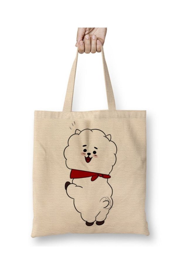 Bts Groovy Rj Tote Bag Long Handle