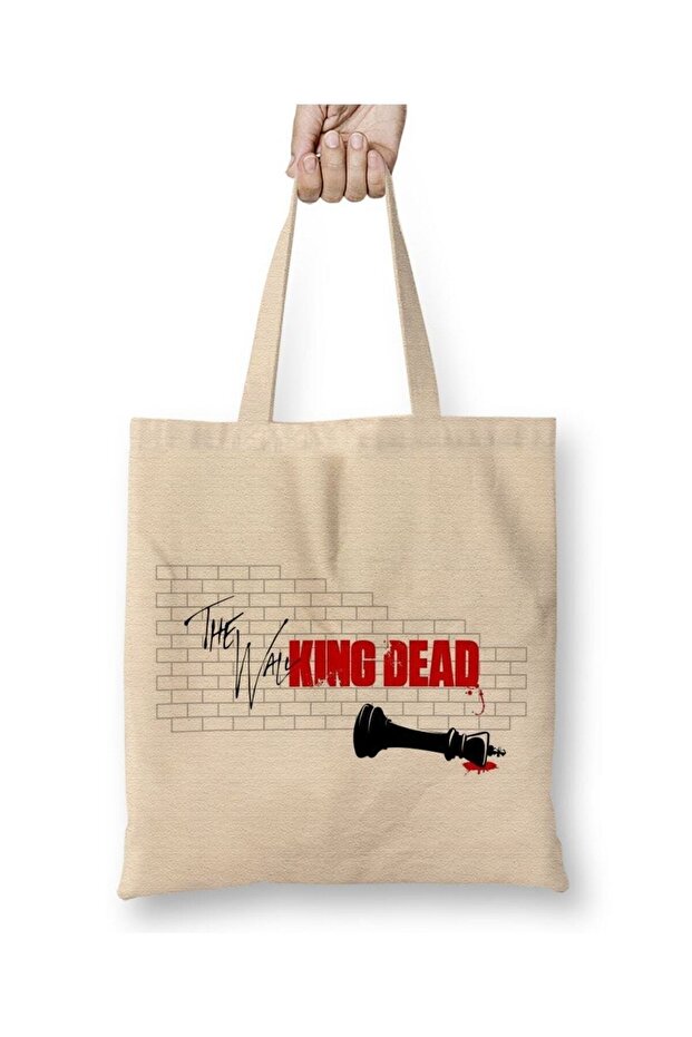 حقيبة قماش King Dead بمقبض طويل