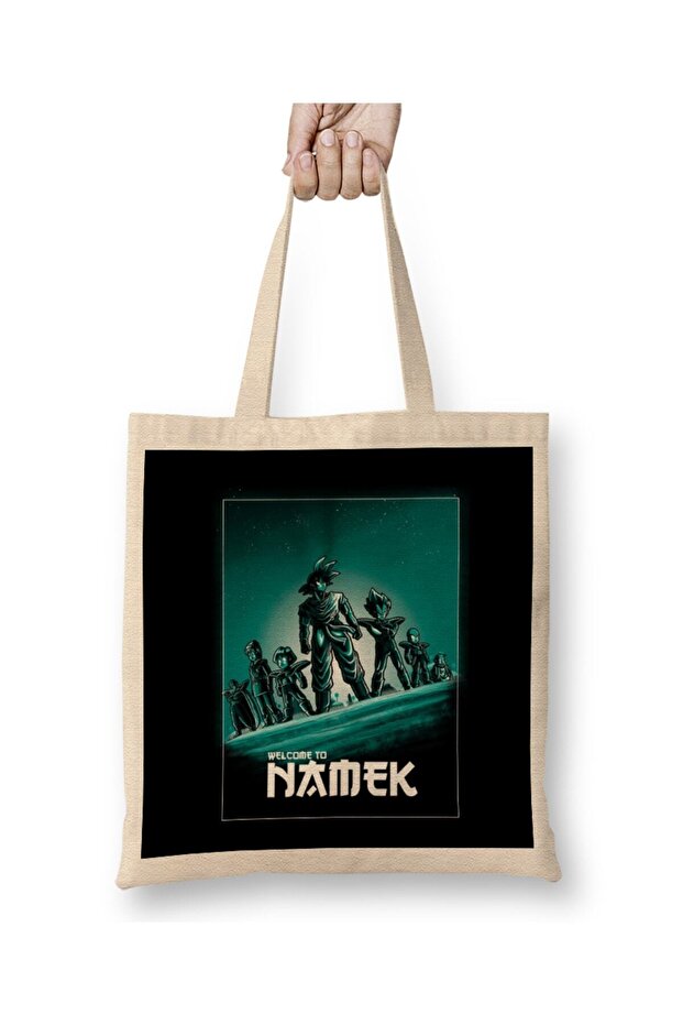 Welcome To Namek Anime And Manga Tote Bag Long Handle