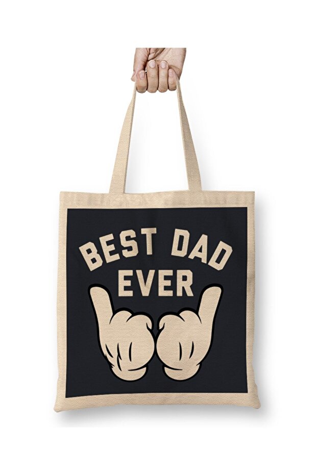 Fathers Day Bank Of Dad Open 24 Hours Tote Bag Long Handle