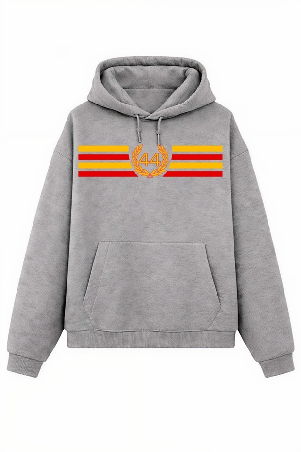 Malatya 44 Legacy – Ribbon Printed Sweatshirt / Hoodie with Wreath Detail (Optional)