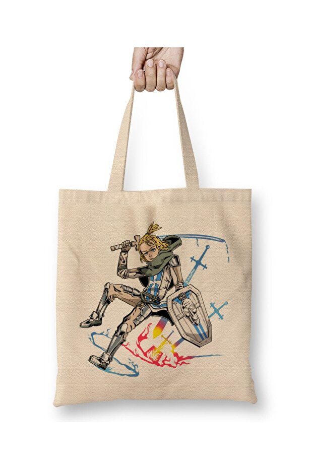 Fire Force Arthur Tote Bag Long Handle