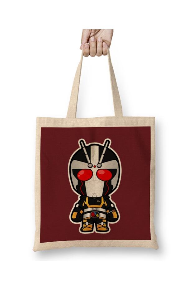 حقيبة قماش Kamen Rider Rx Robo Chibi بمقبض طويل