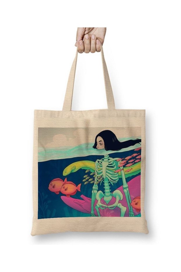 Esquimal Cloth Bag Long Handle