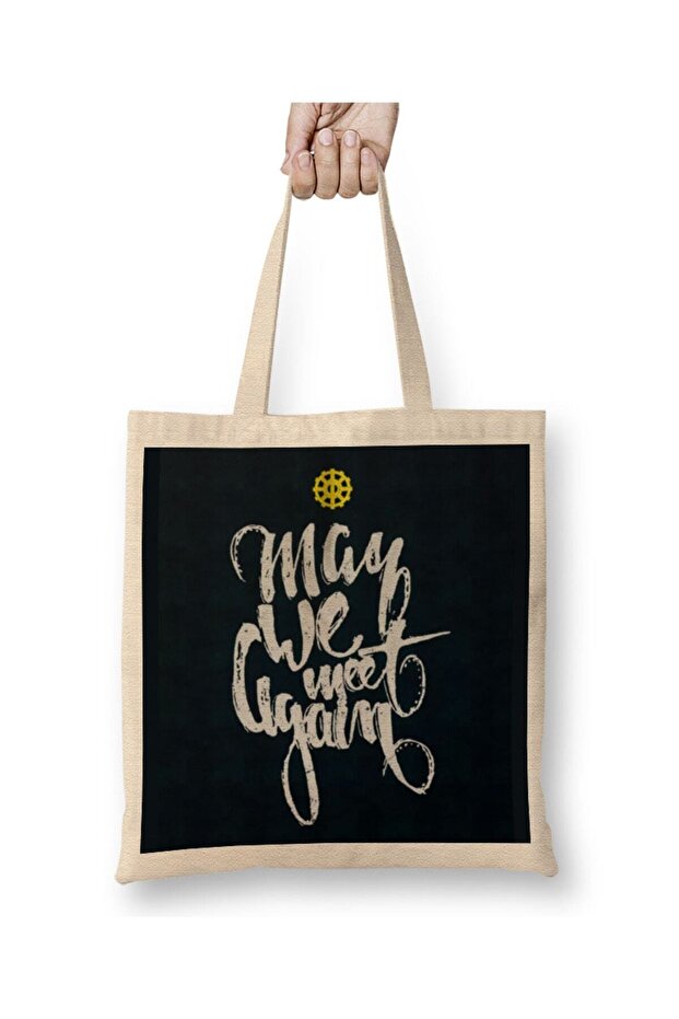 The 100 May We Meet Again 01 Cloth Bag Long Handle