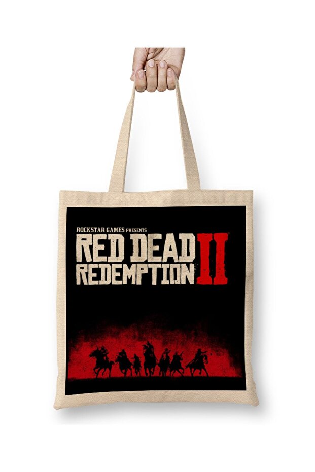 حقيبة قماش Red Dead Redemption 2 03 بمقبض طويل