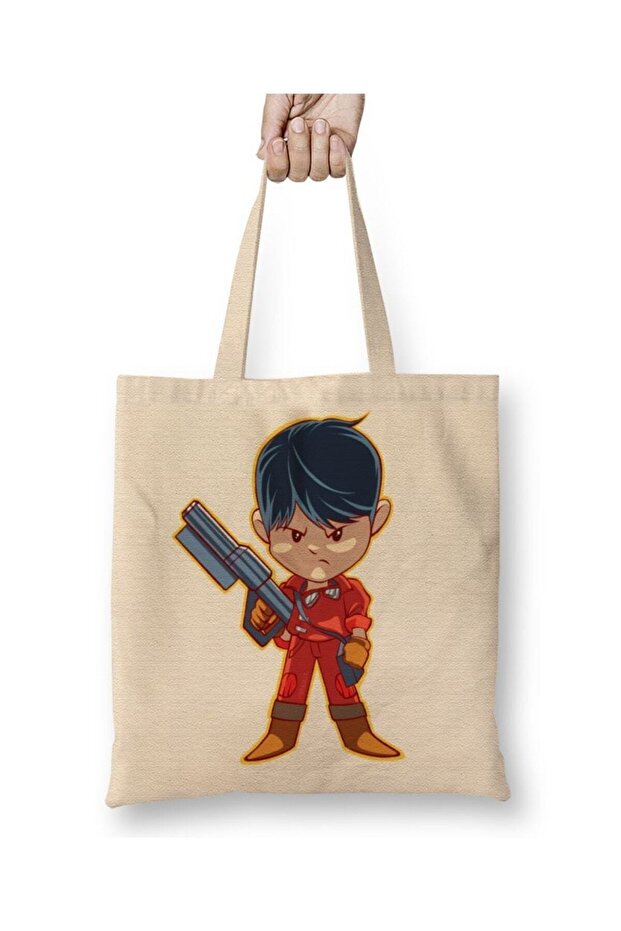 Akira Kaneda Tote Bag Long Handle