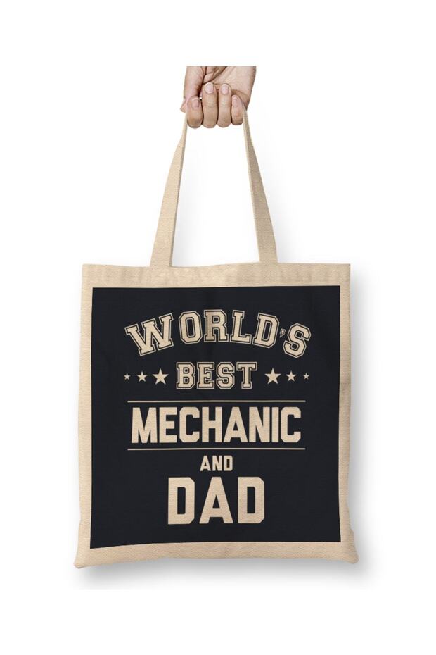 Fathers Day World's Best Shooter And Dad Tote Bag Long Handle